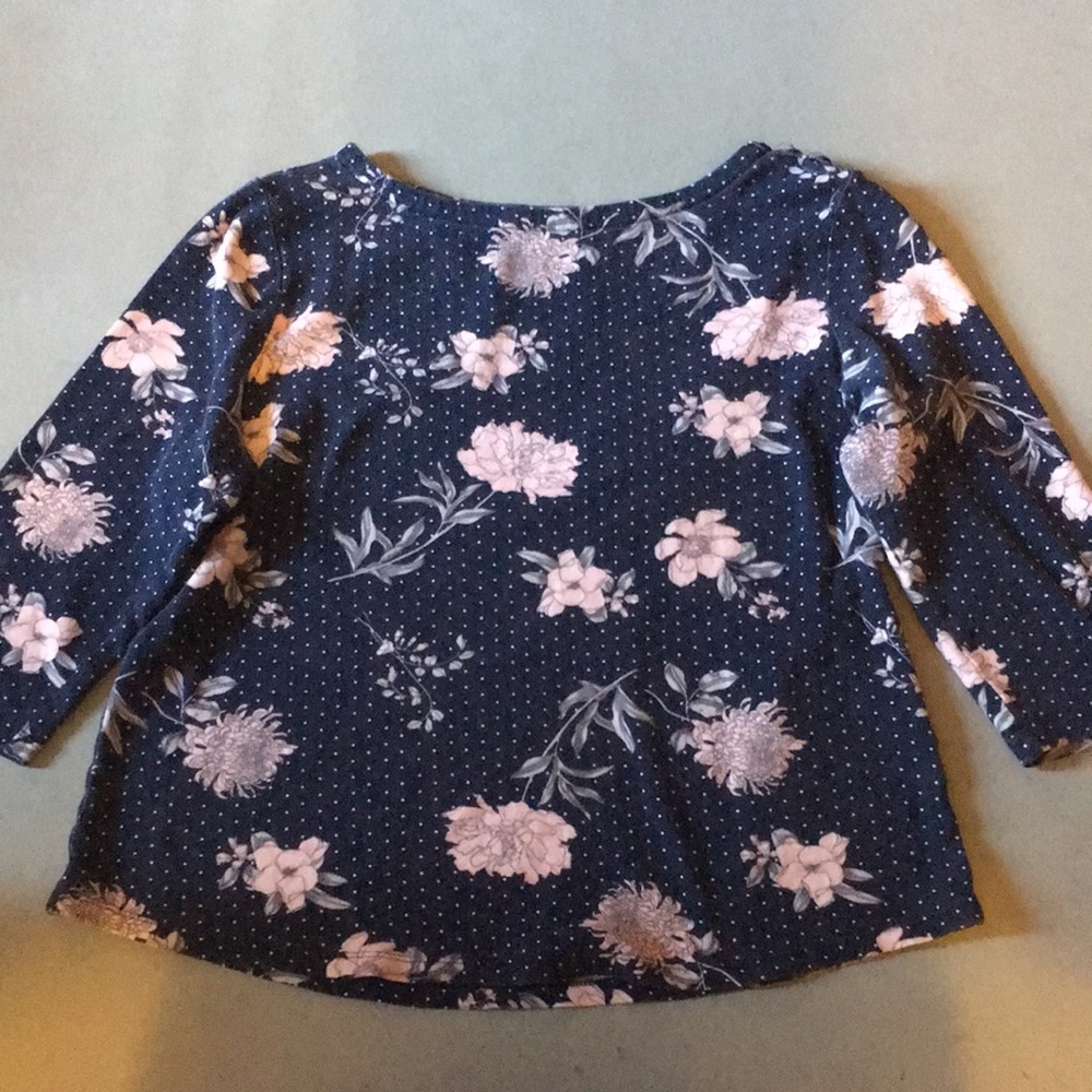 Polka Dot Floral Shirt